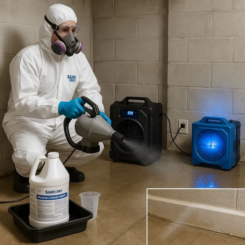 Sanitization and Odor Removal process in Isle of Hope, GA
