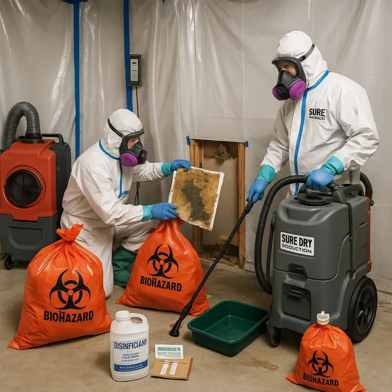 Contaminated Water Handling Protocols process in Isle of Hope, GA