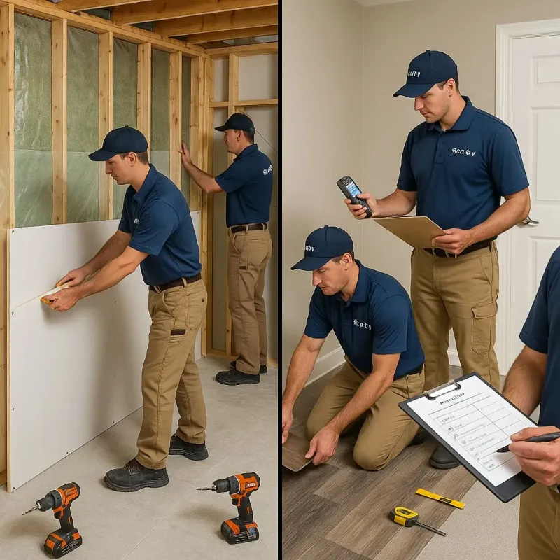 Repairs and Reconstruction process in Isle of Hope, GA